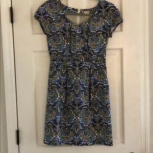 JCrew Paisley Dress